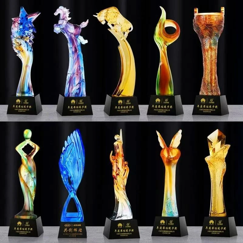 Art Glass Awards Trophies suppliers